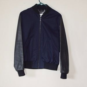 Sandro Paris University Teddy Jacket